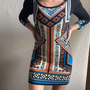 Tribal Sweater Dress